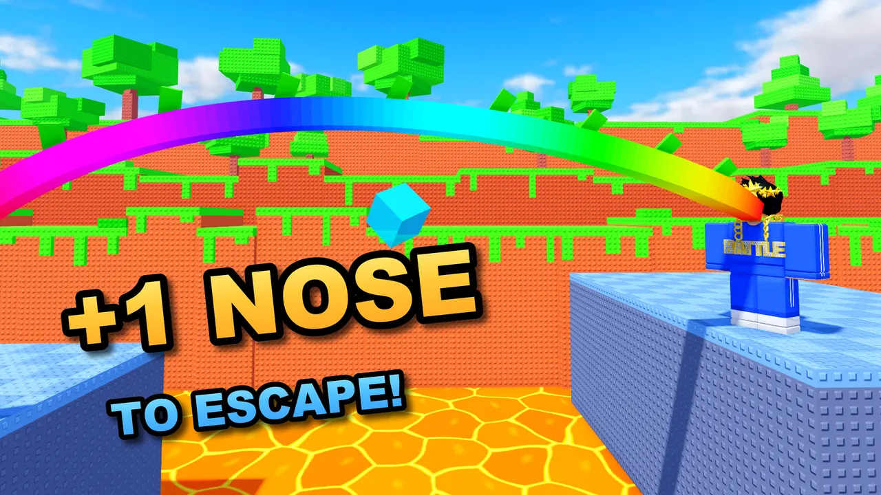 Version 1: an in-game shot with the title. Too busy, and the player is too small to notice.