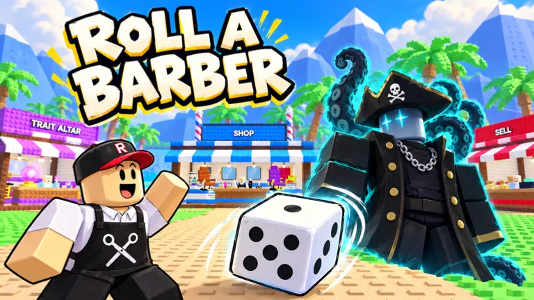 Roll a Barber RNG on Roblox